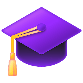 Graduation cap icon